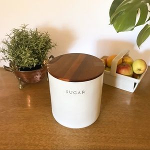 Hearth and Hand Stoneware Sugar Canister